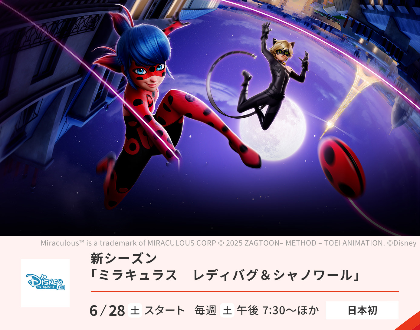 「ミラキュラス　レディバグ＆シャノワール」